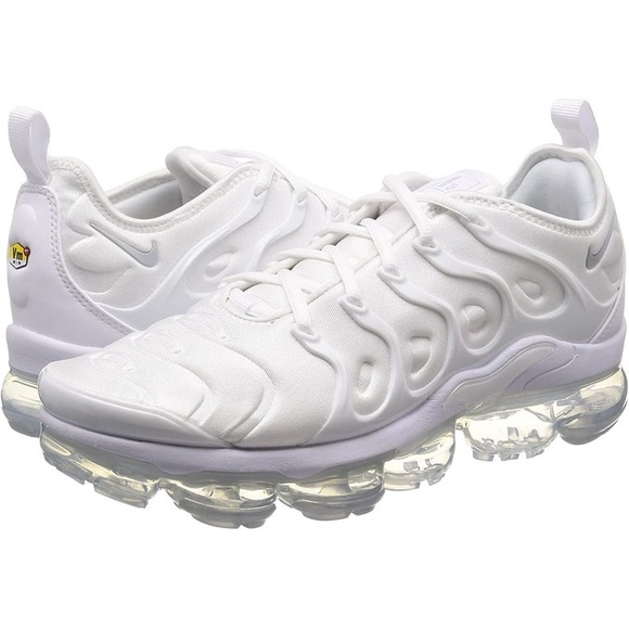 Nike Other - Nike Men’s White VaporMax Plus Lightweight Sneakers Sz 9